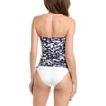 thumbnail image 2 of La Blanca womens  Tides Bandeaukini, 8, 2 of 3