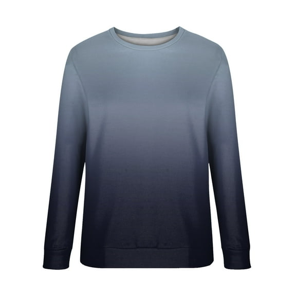 Vedolay Women Sweatshirt Women's 2023 Long Sleeve Tunic Tops Crew Neck Soft Pullover With Side Zipper Shirt Clothes,Black XXL