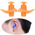 thumbnail image 2 of De Tapones Para Los Oídos De Natación, Tapones Para Los Oídos De Silicona Antiruido, Diseño Ergonómico, Suministros De Esnórquel Lavables Ligeros, Regalo Perfecto 1 Par Serendint HA047007-02, 2 of 5