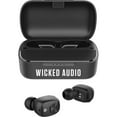 thumbnail image 2 of Wicked Audio True Wireless In-Ear Earbuds with Microphone, Black, 2 of 4