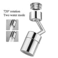 thumbnail image 5 of ZHAOCHENG 720 giratorio universal filtro de salpicaduras grifo rociador cabeza grifos flexibles rociador baño cocina grifo extensión adaptador rotación 720 grados, 5 of 5