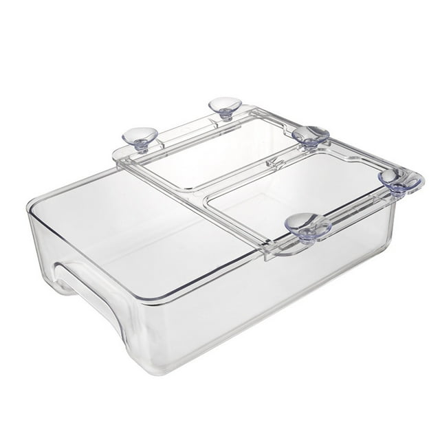 Agiferg Fridge Organizer Storage Rack Pull-out Refrigerator Storage Box Container