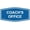 Blue, variant on Signs ByLITA Fancy Coach's Office Sign - Laser-Engraved Lettering | Durable ABS Plastic | Vibrant Colors | Powerful Foam Tape (Black) - Small
