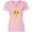 AD-Pink, variant on Inktastic Girl with Brown Hair, Yellow Raincoat, Frog Women's V-Neck T-Shirt