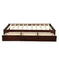 thumbnail image 3 of Harper & Bright Designs Twin Storage Bed with 3 Drawers, Solid Wood Platform Bed Frame with Storage for Bedroom Living Room, Wood Slat Support / No Box Spring Needed, 3 of 7