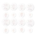 thumbnail image 4 of KALLORY Spring Pressed Cookie Mold 16Pcs Plastic For Wedding And Anniversary Events, 4 of 8
