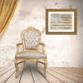 thumbnail image 3 of Sophie 6 24x19 Gold Ornate Wood Framed with Double Matting Museum Art Print Titled - Dawns Early Light Flag II, 3 of 4