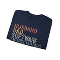 thumbnail image 3 of Software Developer Dad Sweatshirt Gifts Crew Neck Shirt Long Sleeve Unisex, 3 of 5