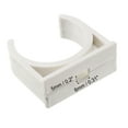 thumbnail image 3 of Uxcell Water Supply Pipe Clamp Clips, Fit for 32mm/1-1/4" OD Pipe 20Pcs, 3 of 4