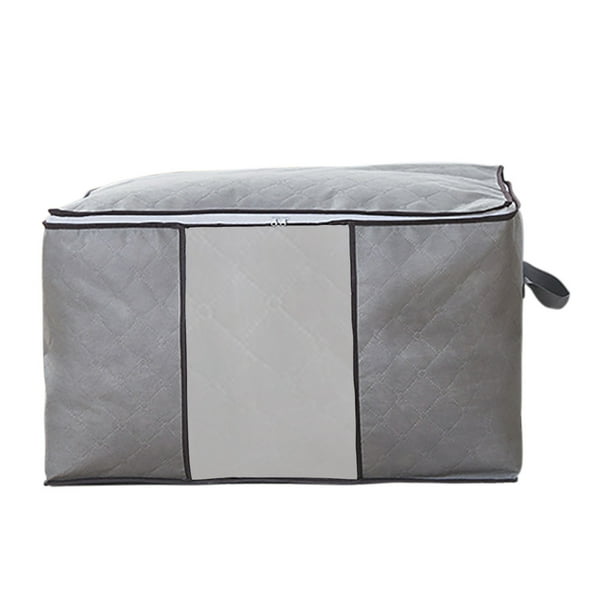 Almacenamiento de edredones bolsa de almacenamiento de algodón no tejido grueso 120g, bolsa de edredón de almacenamiento, bolsa de almacenamiento de edredón, fácil de usar, portátil, para