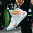 thumbnail image 4 of Womens Basketball Shoes Breathable Lightweight Fashion Athletic Sneakers Unisex Non Slip Outdoor Sport Volleyball Shoe, 4 of 6