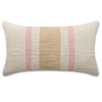 PILLOWPIA Allie Striped Cotton Pillow Cover, 12'' x 24'', Decorative Throw Pillow Case