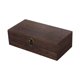thumbnail image 4 of Caja de almacenamiento de madera mayimx Caja de madera Rústica con tapa con bisagras Pequeño organizador, 4 of 9