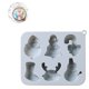 thumbnail image 4 of Molde De Silicona Para Navidad De 6 Cavidades, Molde Para Hornear De Muñeco De Nieve Multiusos, Fácil De Limpiar, Bandeja Para Hornear De Navidad Para El Hogar, Cocina, Panadería, Fiesta De Navidad Advancent HA027098-01, 4 of 6