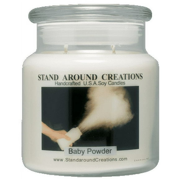 BABY POWDER APOTHECARY 16-OZ. ALL NATURAL SOY CANDLE