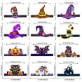 thumbnail image 2 of JIhuahe Halloween Theme Party Decoration Crown Hat with Witch Hat Design, Dress Up Props for Ghost Festival, Cosplay Accessory for Kids and Adults,A, 2 of 5