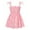 Pink, variant on Fesfesfes Girls Summer Dress Toddler Baby Girls Sleeveless Sling Dress Graphic Print Children's Clothing