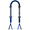 Blue, variant on Nrnio Graduation Leis 2026 Class of 2026 with Glitter Pins Handmade Double Braided Ribbon Garland Money Holder for Him Her Graduation Ceremony Present Congrats Grad Gift Idea (Red)
