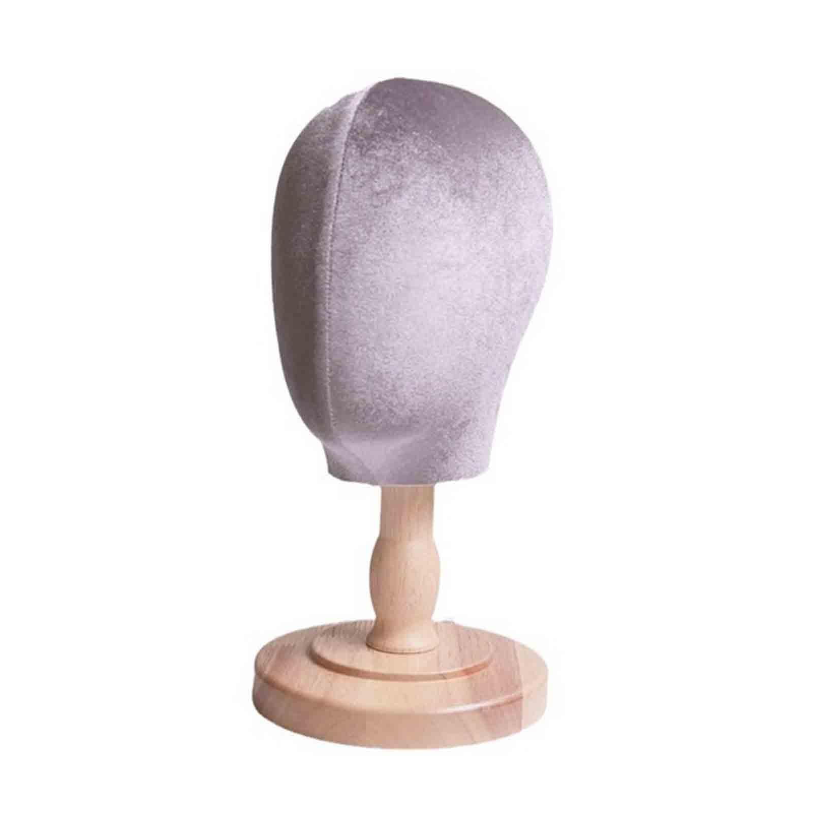 FITYLE s Head Mannequin Head for s for Hair Braiding s Making Display Retail Wood Base