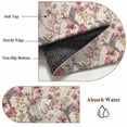 thumbnail image 6 of Round Rugs 7Ft, Pink Beige Flowers Round Area Rug Washable Indoor Throw Carpet, Spring Floral Elegant Pastoral Rustic Large Non Slip Circle Rug for Dining Room Playroom Home Decor Aesthetic, 6 of 8