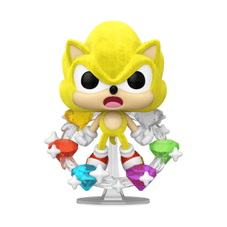 Funko Pop! Sonic the Hedgehog Shadow & Super Shadow Glow in the