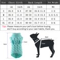 thumbnail image 3 of Suéteres Cálidos Para Perros Pequeños Cuello Alto De Punto Ropa De Invierno Para Mascotas Cachorro Gato Suéter, 3 of 4