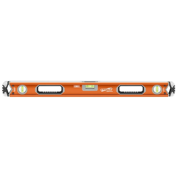 Swanson Savage 32" Professional Anodized Aluminum Pro Grade Box Beam Level with Gelshock End Caps, Model SVB320