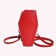 thumbnail image 2 of Bolso Bandolera Kuymtek Halloween Gótico ataúd Oscuro PU rojo, 2 of 9