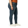 thumbnail image 3 of Levi Strauss Signature Women's and Women's Plus High Rise Skinny Jeans, Size 2-28, 3 of 7