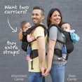 thumbnail image 4 of Portabebés TwinGo Negro Clásico Ajustable para Tándem o Individual para Hombres y Mujeres, 4 of 6