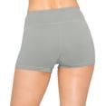 thumbnail image 4 of ALWAYS Women's Premium Super Soft Spandex Shorts Grey M, 4 of 7