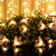 thumbnail image 4 of Luces de hadas románticas con estrellas, decoración exterior impermeable, 50 abejas de miel simuladas para fiestas en el patio, 4 of 8