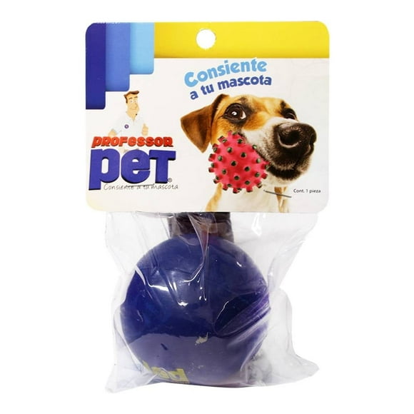 Juguete para Perro Professor Pet Pelota de Hule 7 cm