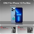 thumbnail image 2 of for iPhone 13 Pro Max Case, Compatible with MagSafe, Shockproof Military-Grade Protection, Scratch-Resistant Back, Magnetic Phone Case for iPhone 13 Pro Max, Classic Hybrid Case, Clear, 2 of 5