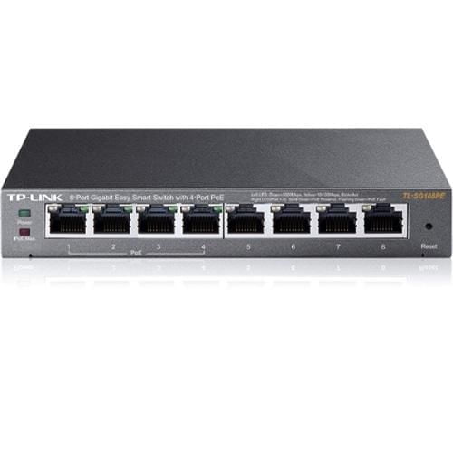 Tp-link 8 ports Gigabit Easy avec commutateur intelligent PoE 4 ports