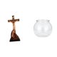 thumbnail image 1 of Escultura Católica Religiosa Sagrada, Pequeña, Redonda, Para Acuario, Pecera, Jarrón Para Dormitorio, Mesa, Coche, Oficina, Decoración Del Hogar., 1 of 8