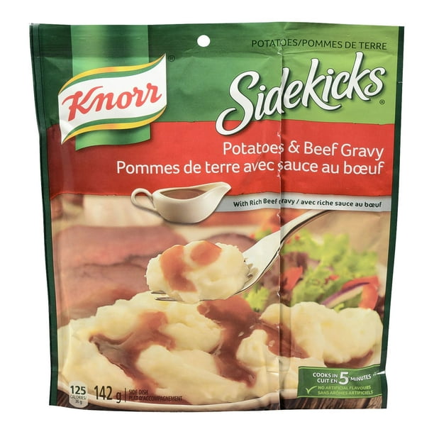 Sauce riche au bœuf Sidekicks de KnorrMD avec pommes de terre