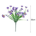 thumbnail image 6 of UDIYO 3 Bundles Daisies Artificial Flowers Fake Colorful Daisy Plant UV Resistant Greenery Shrubs Plants for Indoor Outdoor Hanging Planter Home Garden Decor Wedding Porch Window Decor, 6 of 8