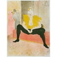 thumbnail image 3 of Vintage Apple Collection 15x18 Black Modern Framed Museum Art Print Titled - Henri De Toulouse-Lautrec - La Clownesse Assise From Elles, 3 of 5