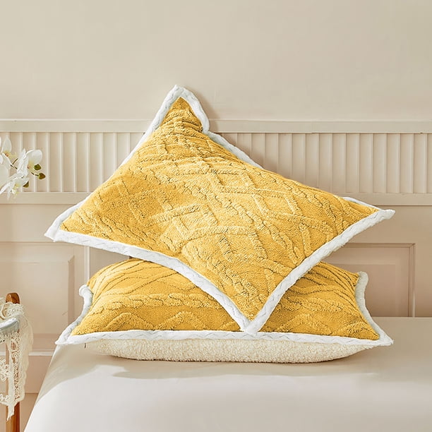 Pillowcase Pillowcase For Adult And Double Spring Student Home Selection 7 Colors Optional Warm And Comfortable Sleep