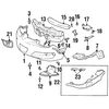 Genuine OE GM Bumper Cover - 12335524