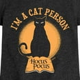 thumbnail image 3 of Hocus Pocus - I'm A Cat Person - Youth Girls Short Sleeve Graphic T-Shirt, 3 of 5