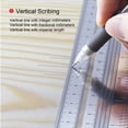 thumbnail image 3 of Marking T Ruler, Measuring T Ruler High Accuracy Clear Scale Stainless Steel  for Woodworking, 3 of 7