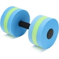 thumbnail image 5 of Aquatic Exercise Dumbbells - Set of 2 for Water Aerobics Fitness and Pool Exercises, 5 of 13