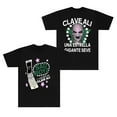 thumbnail image 2 of Junior H Clave Ali Tee Sad Boyz Tour Merch Women Men Fashion Casual Short Sleeve T-shirts Top, 2 of 3
