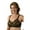 Multicolor, variant on Classique 779 Post Mastectomy Fashion Bra-Black/Skin-34C