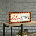 thumbnail image 4 of LifeSong Milestones Wooden Autumn Decor, Tabletop Fall Decorations for Home - Welcome Autumn, 4 of 7