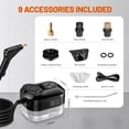 thumbnail image 2 of SRGARH Pressurized Steam Cleaner, Handheld Portable High Temp Bathroom Powerful Steamer Cleaning Machine Steam Cleaner For Home Use Kitchen Grease Ca, 2 of 9
