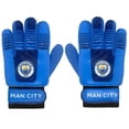 thumbnail image 2 of Manchester City FC Boys/Girls Touch Fastening Goalkeeper Gloves, 2 of 5