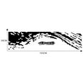 thumbnail image 2 of FlyFlise Car Auto Body Sticker Vinyl Graphics Decals, Car Stylin Decals Tail Stripes, 2 of 7